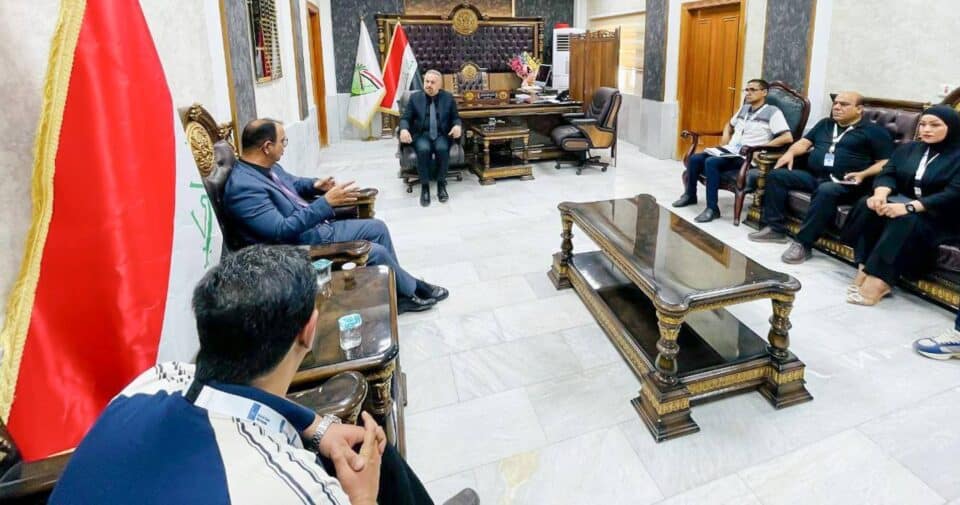 صورة من مقال: الإغاثة الإسلامية الدولية تسعى لتنفيذ مشاريع تنموية في مناطق ذي قار المتضررة من التغير المناخي